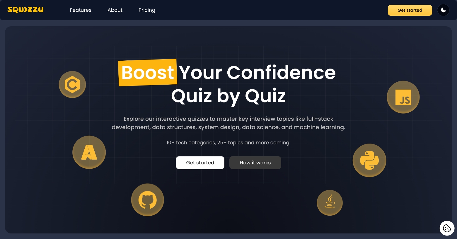 Squizzu - Boost your confidence quiz by quiz